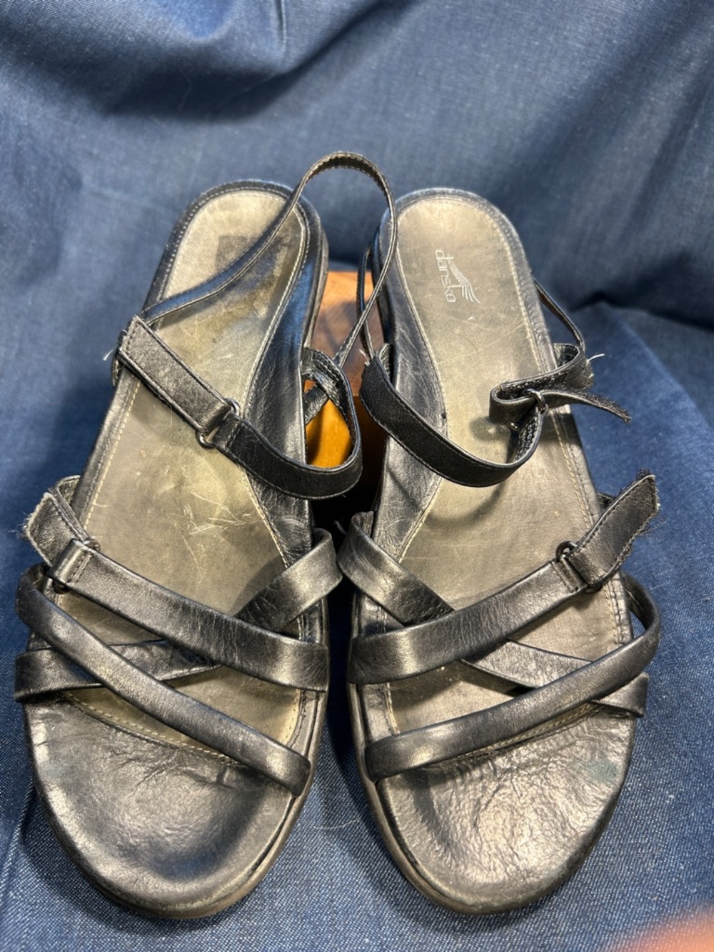 Dansko leather sandal shoes